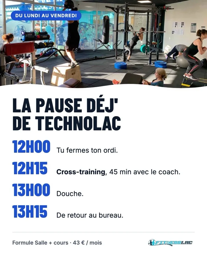 La pause déj’ de Technolac.