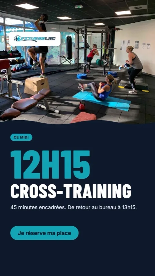 Story « 12h15, cross-training ».