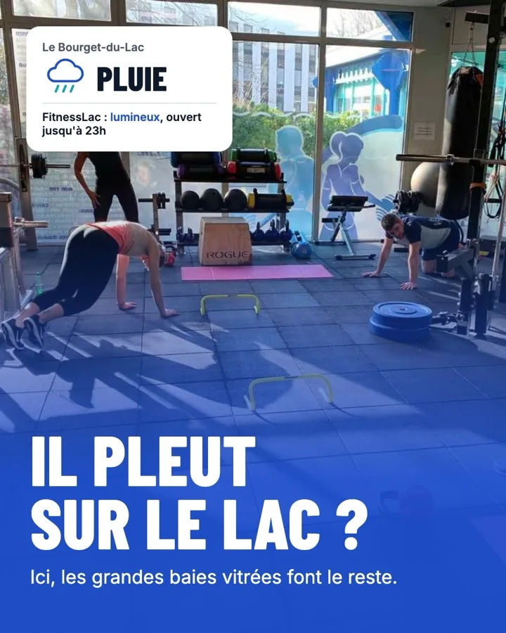 Il pleut sur le lac ?